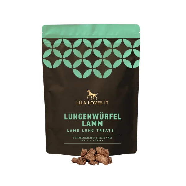 LILA Lungenwürfel Lamm 250g