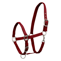 Perlon Satin Halfter VB bordeaux