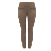 Cavallo CavalLiz Grip Winter-Reitleggings 34 dark taupe