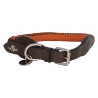 Franka Halsband M brown-orange