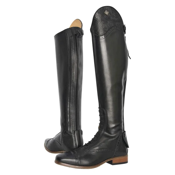 IRHOlania Reitstiefel 36 L/N black-flower