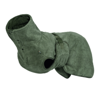 Rukka Pets Bademantel Medea - M - olive