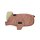 Hundemantel Wasserdicht M coral