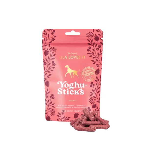 LILA Yoghu-Sticks mit Beeren 130g